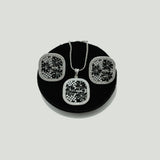 Bestselling American Diamond Locket Set – Must-Have Jewelry