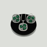Bestselling American Diamond Locket Set – Must-Have Jewelry
