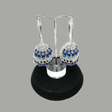Designer Tear-Drop Stonework Jhumka Earrings – Premium Statement Wear