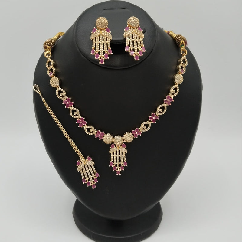 Sparkling American Diamond Jewelry – Ethnic Charm for Women