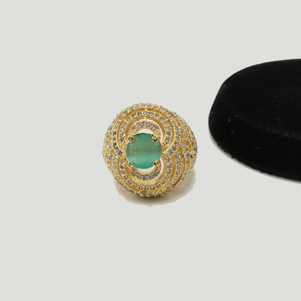 Statement Dome Cocktail Ring  – Rs. 1,450