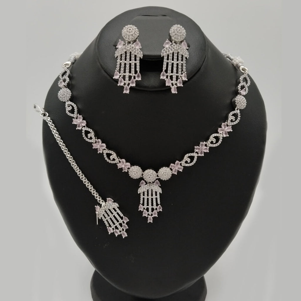 Sparkling American Diamond Jewelry – Ethnic Charm for Women