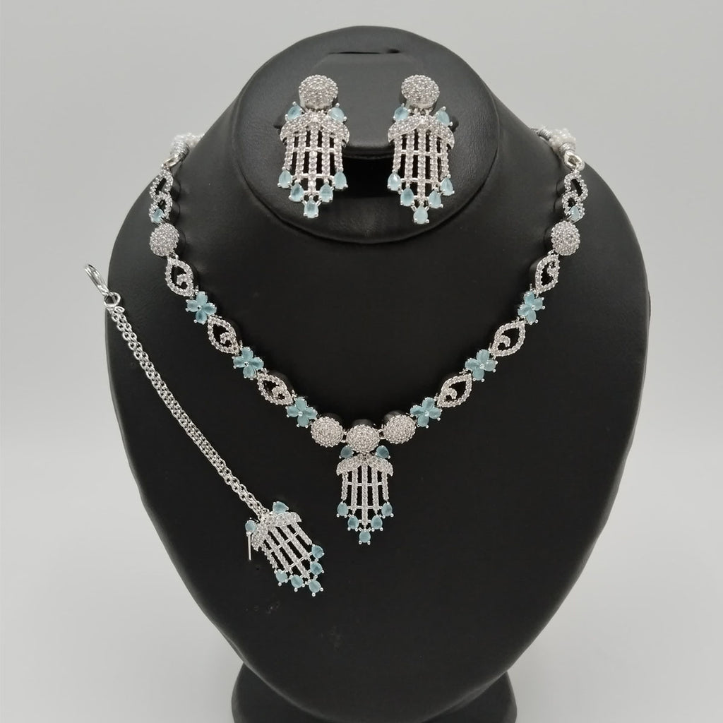 Sparkling American Diamond Jewelry – Ethnic Charm for Women