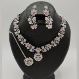 Premium Look American Diamond Set - Modern Ethnic Jewelry