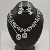 Premium Look American Diamond Set - Modern Ethnic Jewelry