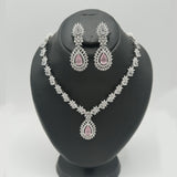 Statement American Diamond Necklace – Glamorous Party Jewelry