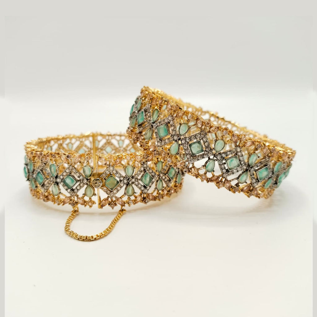 Antique Gold Plated Bangles