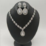 Statement American Diamond Necklace – Glamorous Party Jewelry