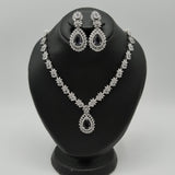 Statement American Diamond Necklace – Glamorous Party Jewelry