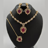 Party Wear American Diamond Jewelry Set – Stunning Shine