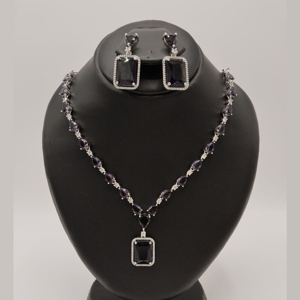 Classy American Diamond Jewelry Set – Grace for Every Outfit