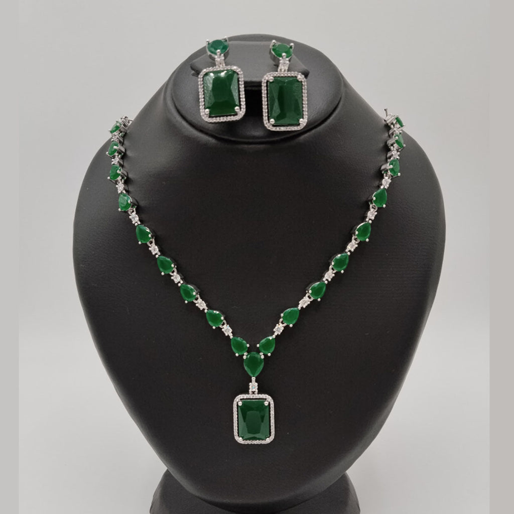 Classy American Diamond Jewelry Set – Grace for Every Outfit