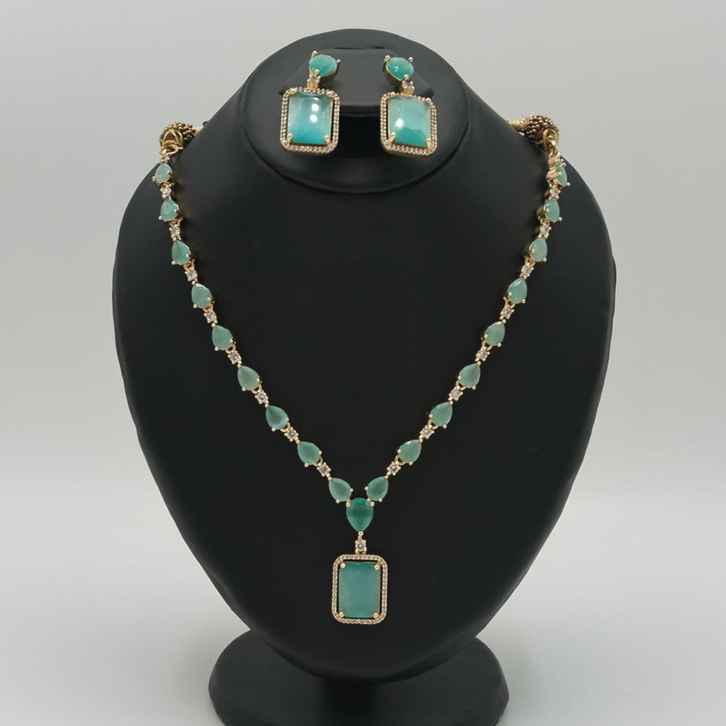 Classy American Diamond Jewelry Set – Grace for Every Outfit