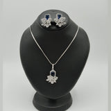 Stylish American Diamond Pendant Set – Daily & Party Wear