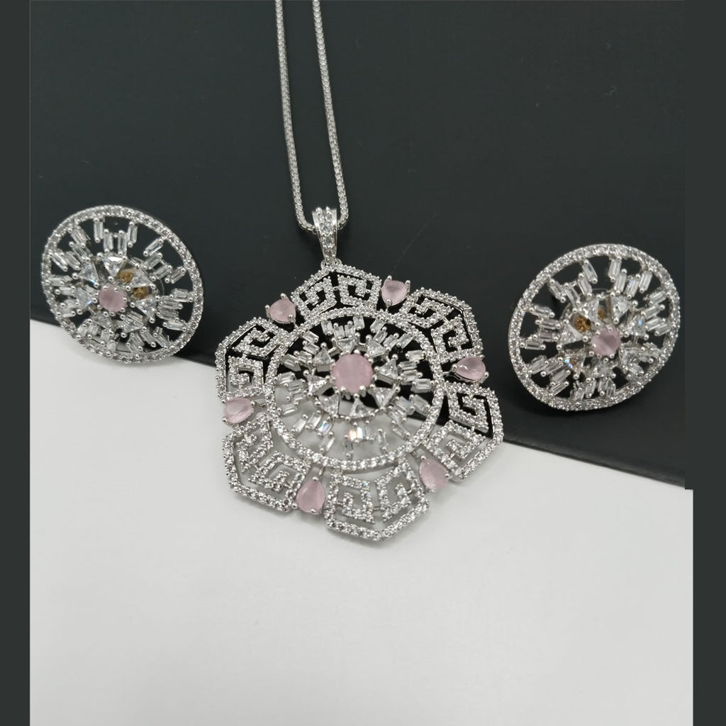 Bestselling American Diamond Locket Set – Must-Have Jewelry