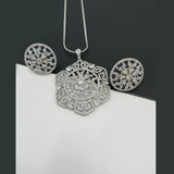 Bestselling American Diamond Locket Set – Must-Have Jewelry