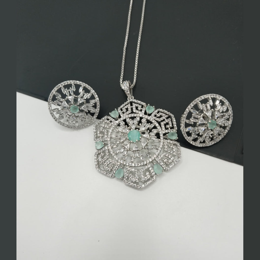 Bestselling American Diamond Locket Set – Must-Have Jewelry