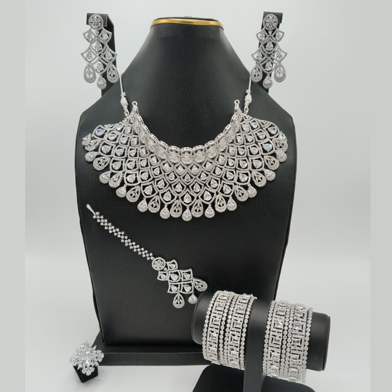 Full American Diamond Set