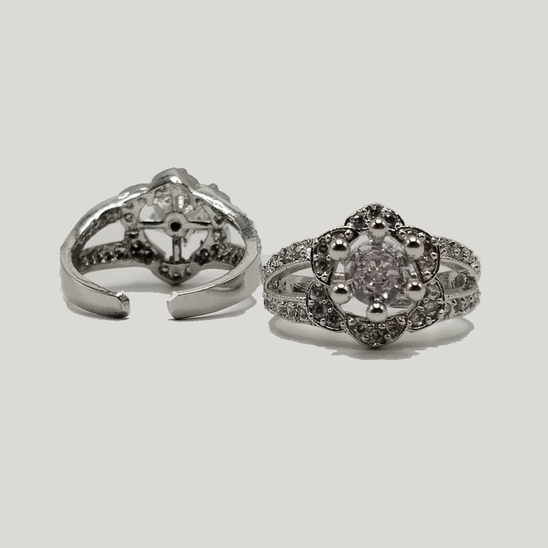 Exclusive American Diamond Ring – Designer Look Jewelry