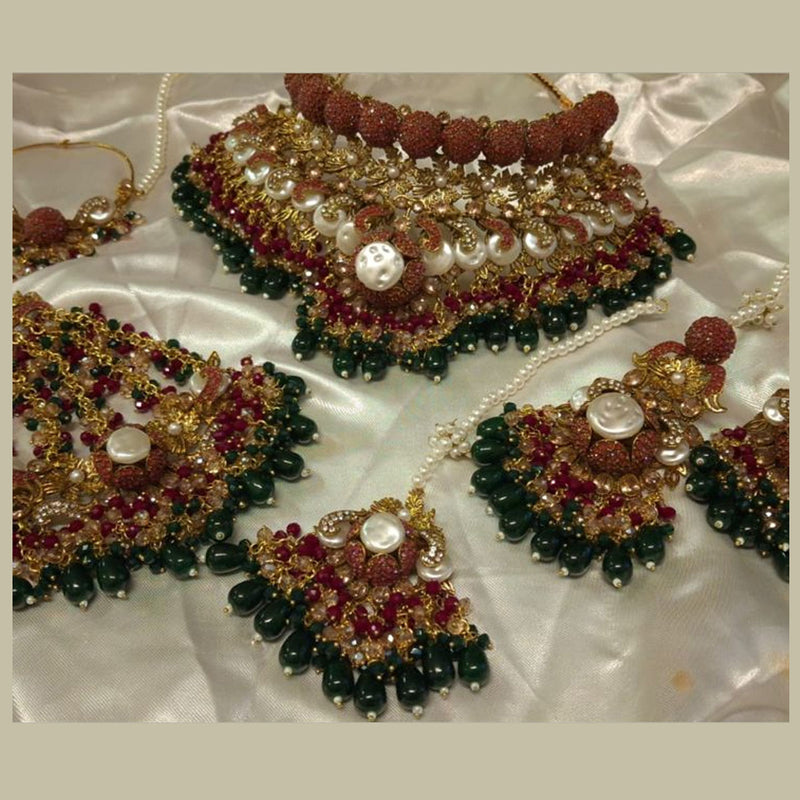 Regal Bridal Kundan & Pearls Jewelry Set – Grand Heritage Edition