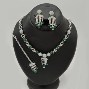 Sparkling American Diamond Jewelry – Ethnic Charm for Women