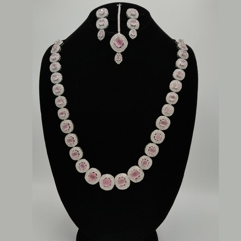 American Diamond Bridal Jewelry Set