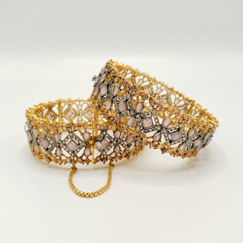 Antique Gold Plated Bangles