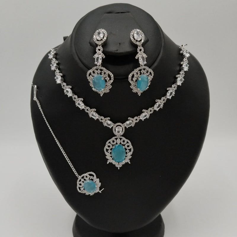 Party Wear American Diamond Jewelry Set – Stunning Shine