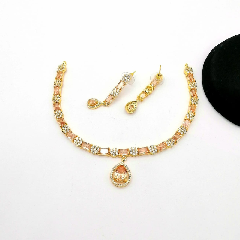 Statement CZ Crystal Down Set Earrings – Luxury Gold & Rhodium Plated Bridal Jewelry | High-End Party Earrings